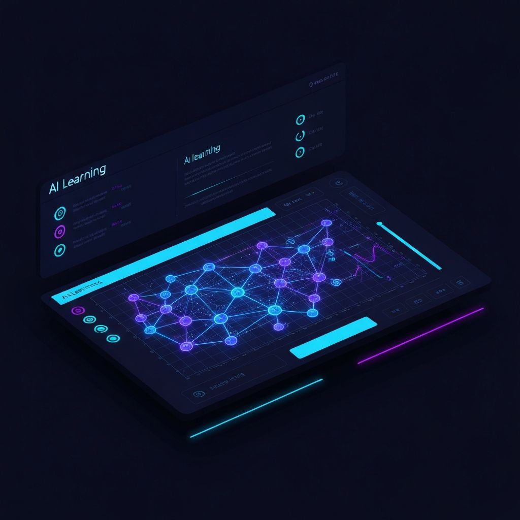 AI Learning Dashboard Interface